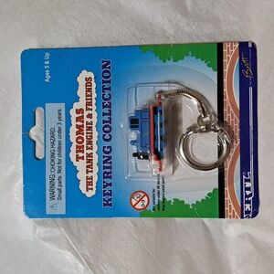 NEW Vntg Mini Thomas the Tank Keychain Ertl Britt Alcroft EUC